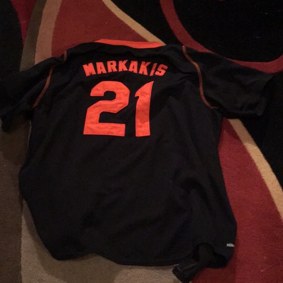 Baltimore Orioles Nick Markakis #21 MLB Jersey YM - Picture 3 of 4
